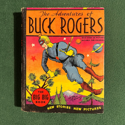 Vintage Sci-Fi Hardback: Dick Calkins and Phil Nowlan - The Adventures of Buck Rogers