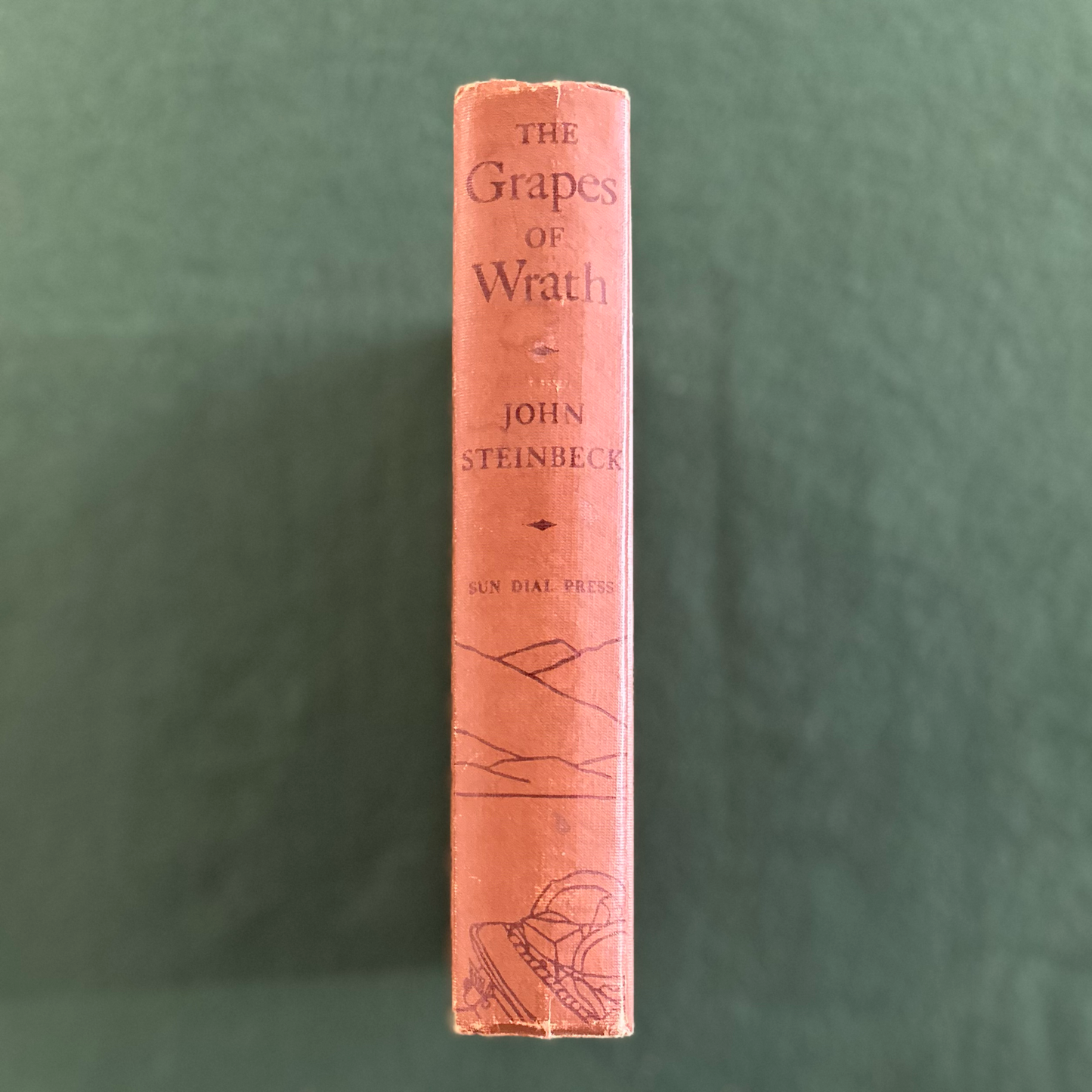 Vintage Fiction Hardback: John Steinbeck - The Grapes of Wrath 1941 PRINTING