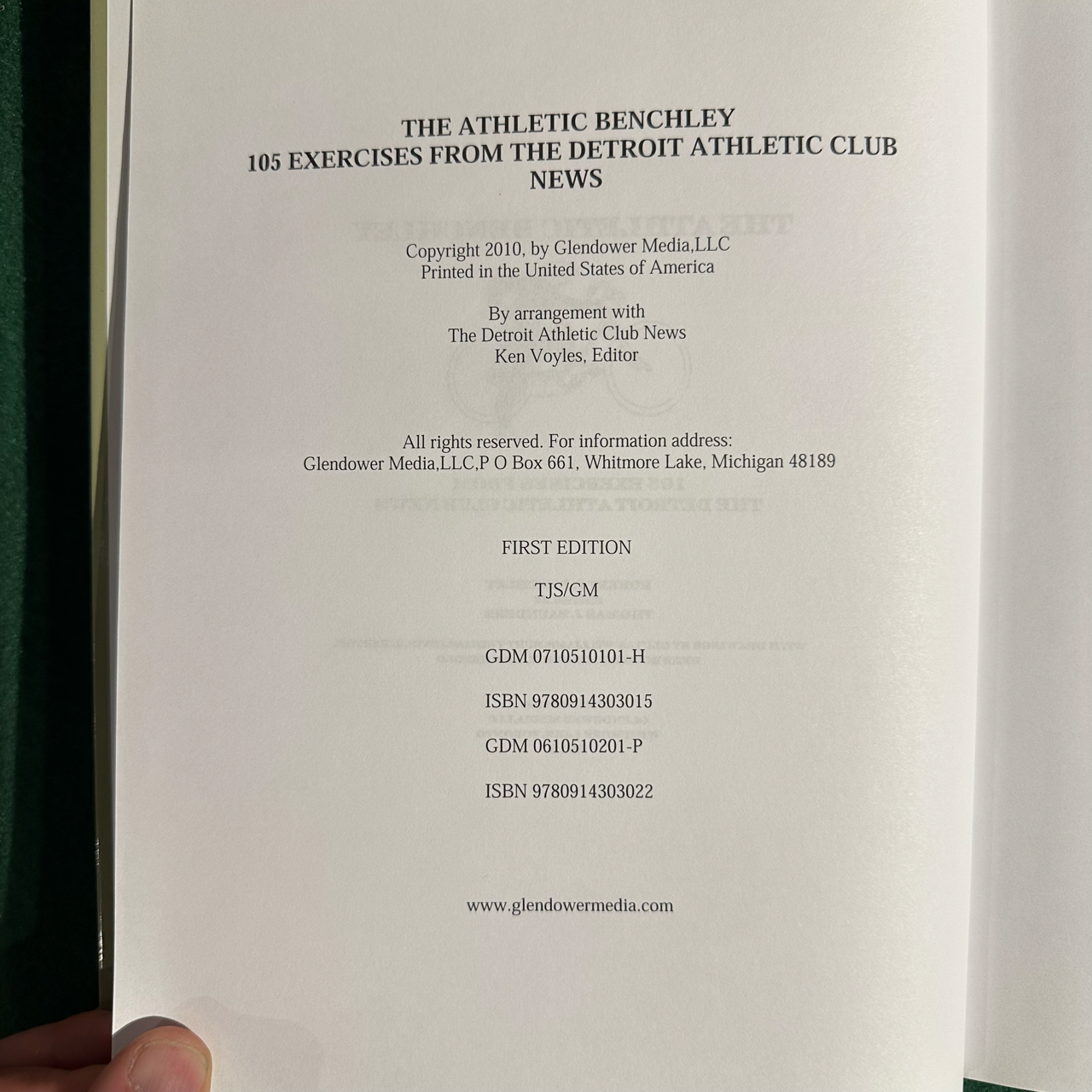 Non-Fiction Hardback: Robert C Benchley - The Athletic Benchley FIRST EDITION