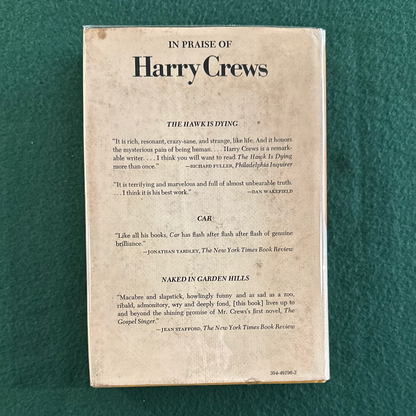 Vintage Fiction Hardback: Harry Crews - The Gypsy's Curse FIRST EDITION