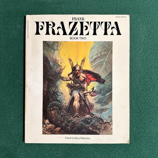 Vintage Fantasy Art Paperback: Frank Frazetta Book Two FIRST PRINTING