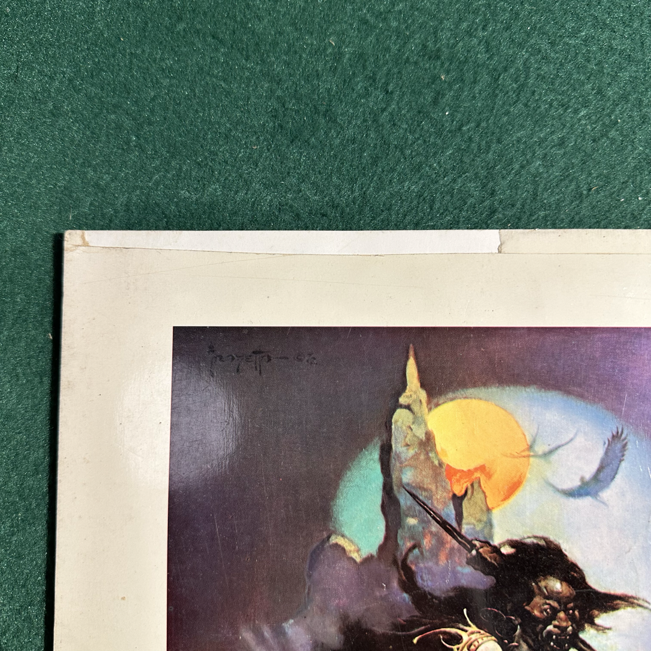 Vintage Fantasy Art Paperback: Frank Frazetta Book Two FIRST PRINTING