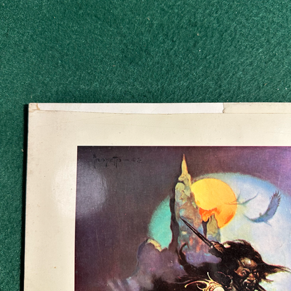 Vintage Fantasy Art Paperback: Frank Frazetta Book Two FIRST PRINTING