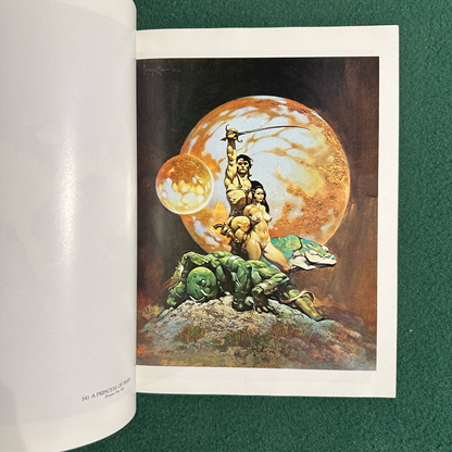 Vintage Fantasy Art Paperback: Frank Frazetta Book Two FIRST PRINTING