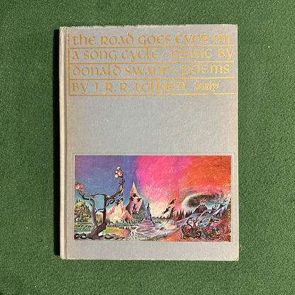 Vintage Fantasy Hardback: JRR Tolkien & Donald Swann - The Road Goes Ever On, A Song Cycle