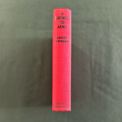 Vintage Fiction Hardback: Ernest Hemingway - A Farewell to Arms 7th Print