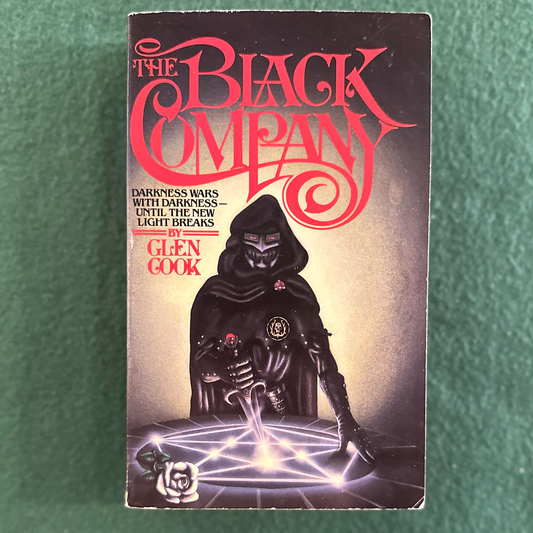 Vintage Fantasy Paperback: Glen Cook - The Black Company SIGNED