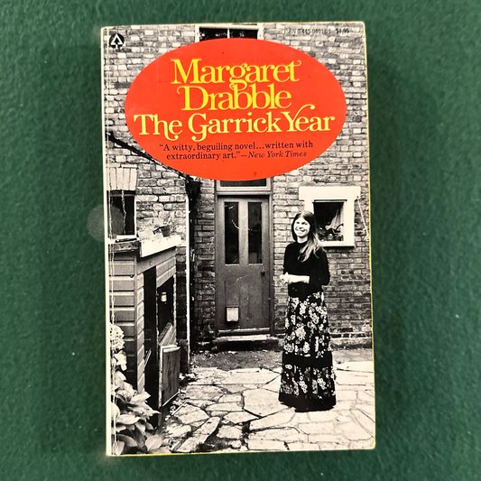 Vintage Fiction Paperback: Margaret Drabble - The Garrick Year