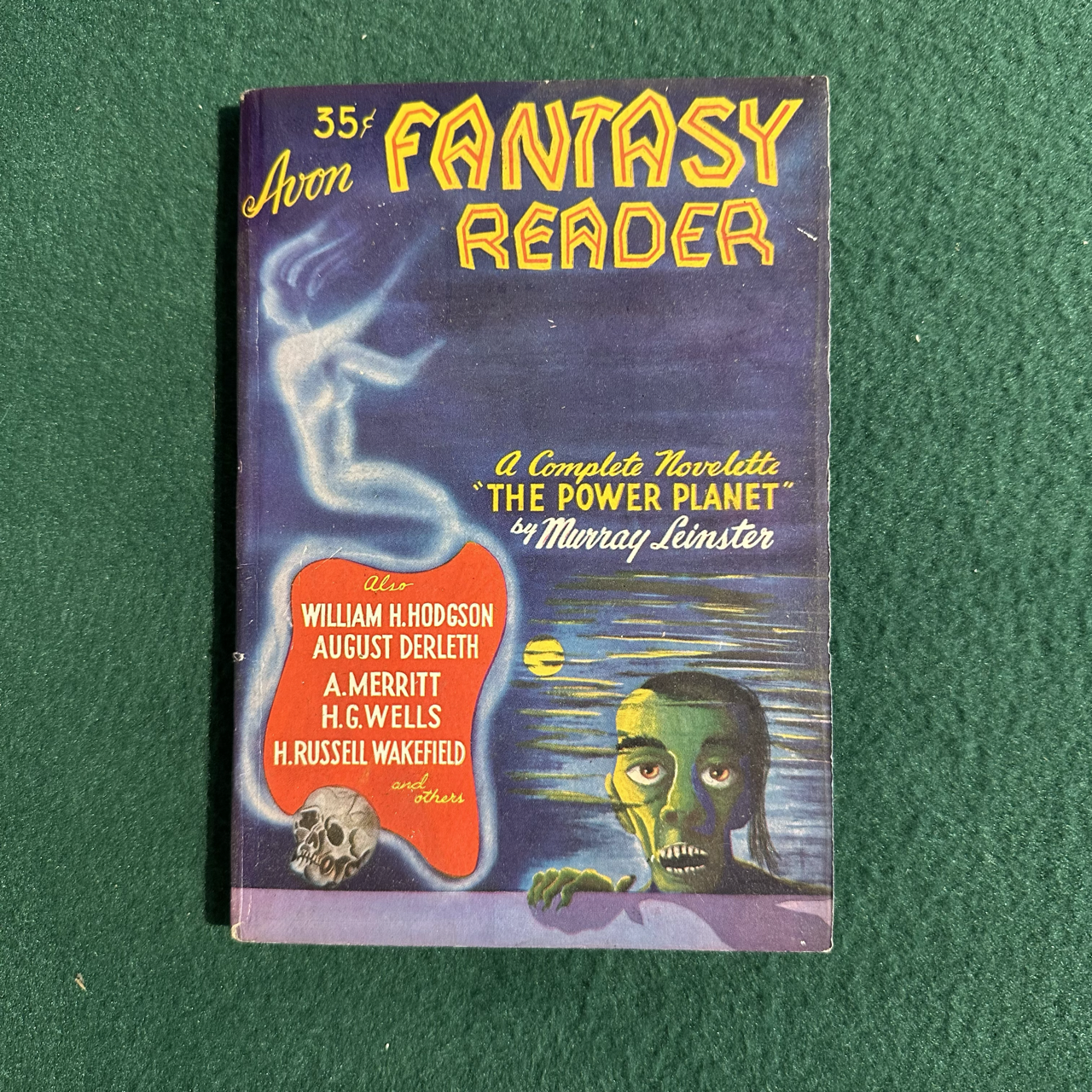 Vintage Fantasy Paperback: Avon Fantasy Reader #1 1947