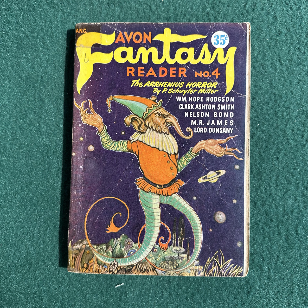 Vintage Fantasy Paperback: Avon Fantasy Reader #4 1947