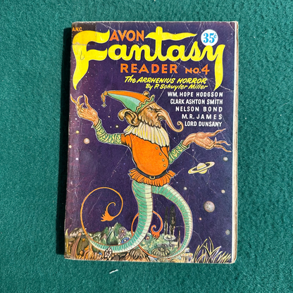Vintage Fantasy Paperback: Avon Fantasy Reader #4 1947