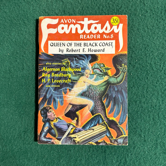 Vintage Fantasy Paperback: Avon Fantasy Reader #8 1948