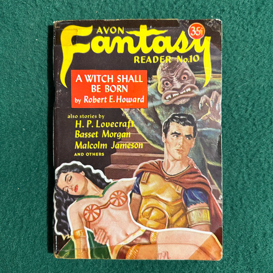 Vintage Fantasy Paperback: Avon Fantasy Reader #10 1949