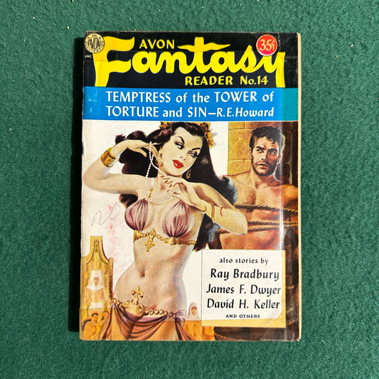 Vintage Fantasy Paperback: Avon Fantasy Reader #14 1950