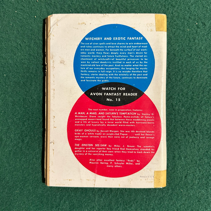 Vintage Fantasy Paperback: Avon Fantasy Reader #14 1950