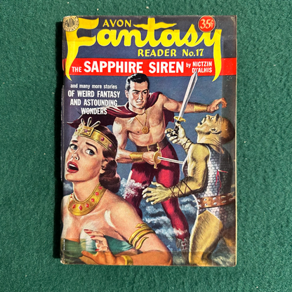 Vintage Fantasy Paperback: Avon Fantasy Reader #17 1951
