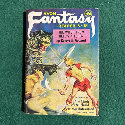 Vintage Fantasy Paperback: Avon Fantasy Reader #18 1952