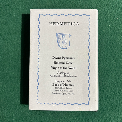 Non-Fiction Hardback: Hermetica - The Dialogues of Hermes Mercurius Trismegistus
