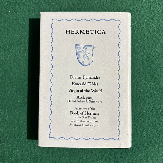 Non-Fiction Hardback: Hermetica - The Dialogues of Hermes Mercurius Trismegistus