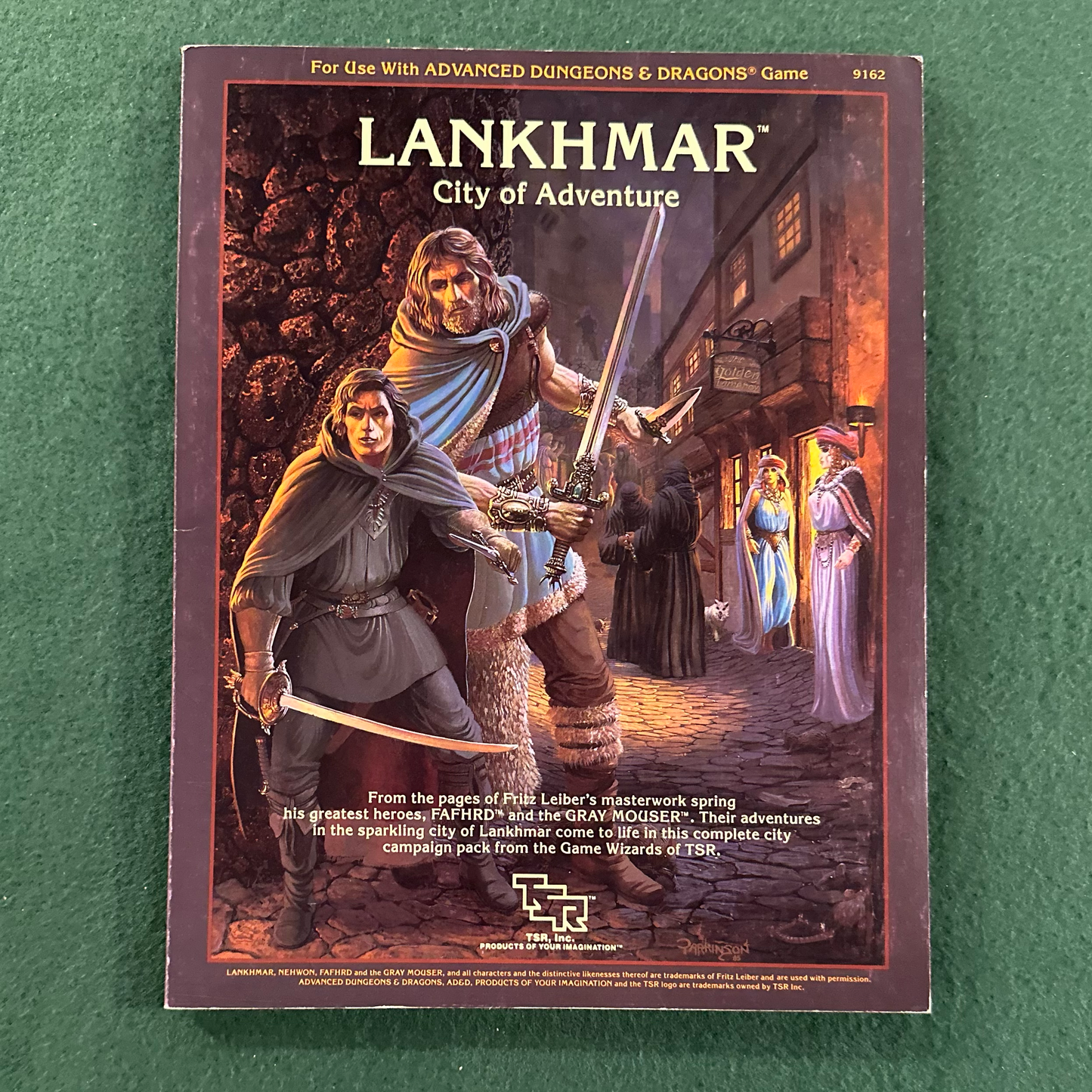 Vintage Dungeons &amp; Dragons Game Book: Lankhmar, City of Adventure COMPLETE