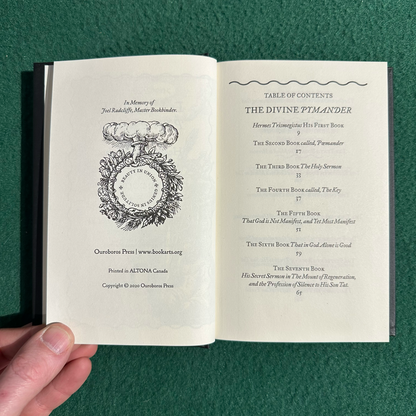 Non-Fiction Hardback: Hermetica - The Dialogues of Hermes Mercurius Trismegistus