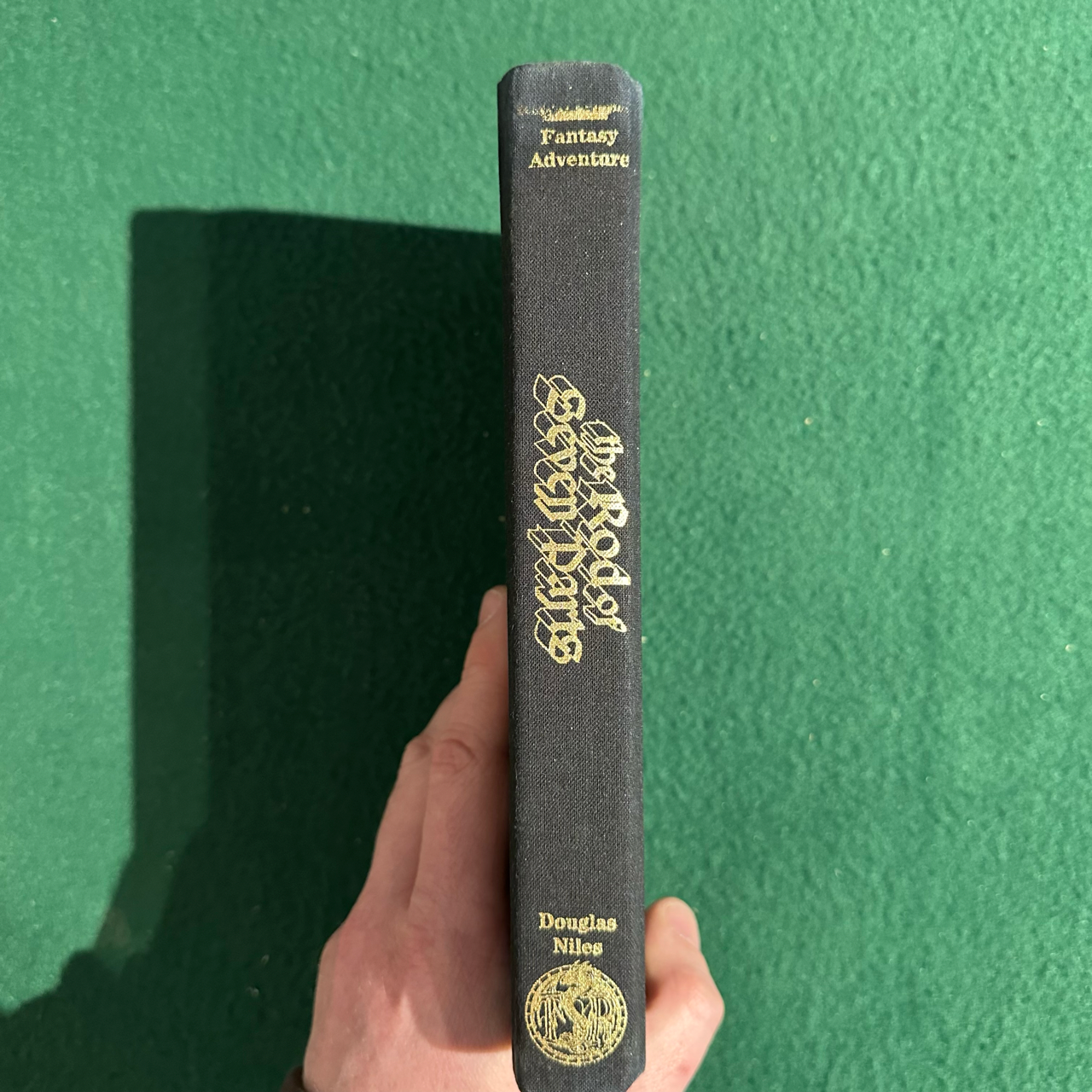 Vintage Dungeons & Dragons Hardback: Douglas Niles - The Rod of Seven Parts FIRST PRINTING