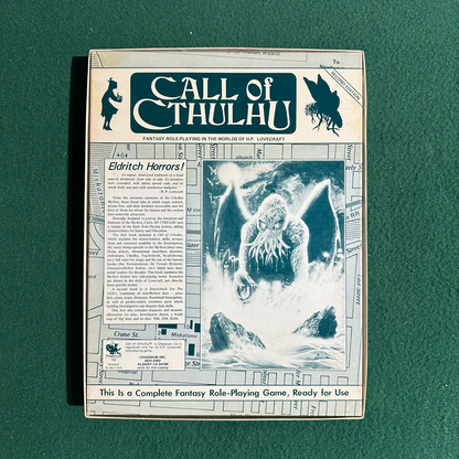 RPG Box Set: Call of Cthulhu: Second Edition 2301-X Complete