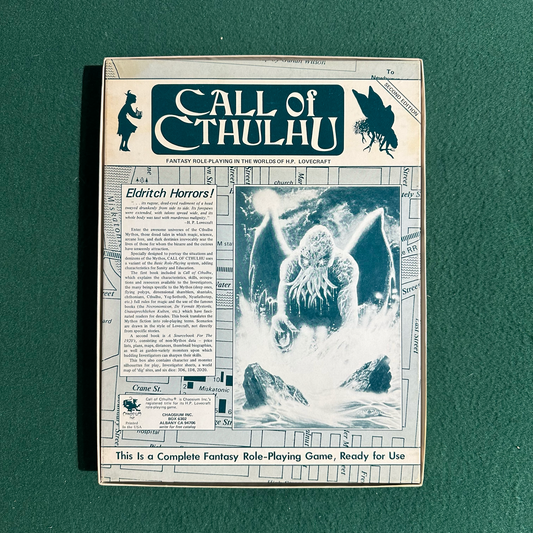 RPG Box Set: Call of Cthulhu: Second Edition 2301-X Complete
