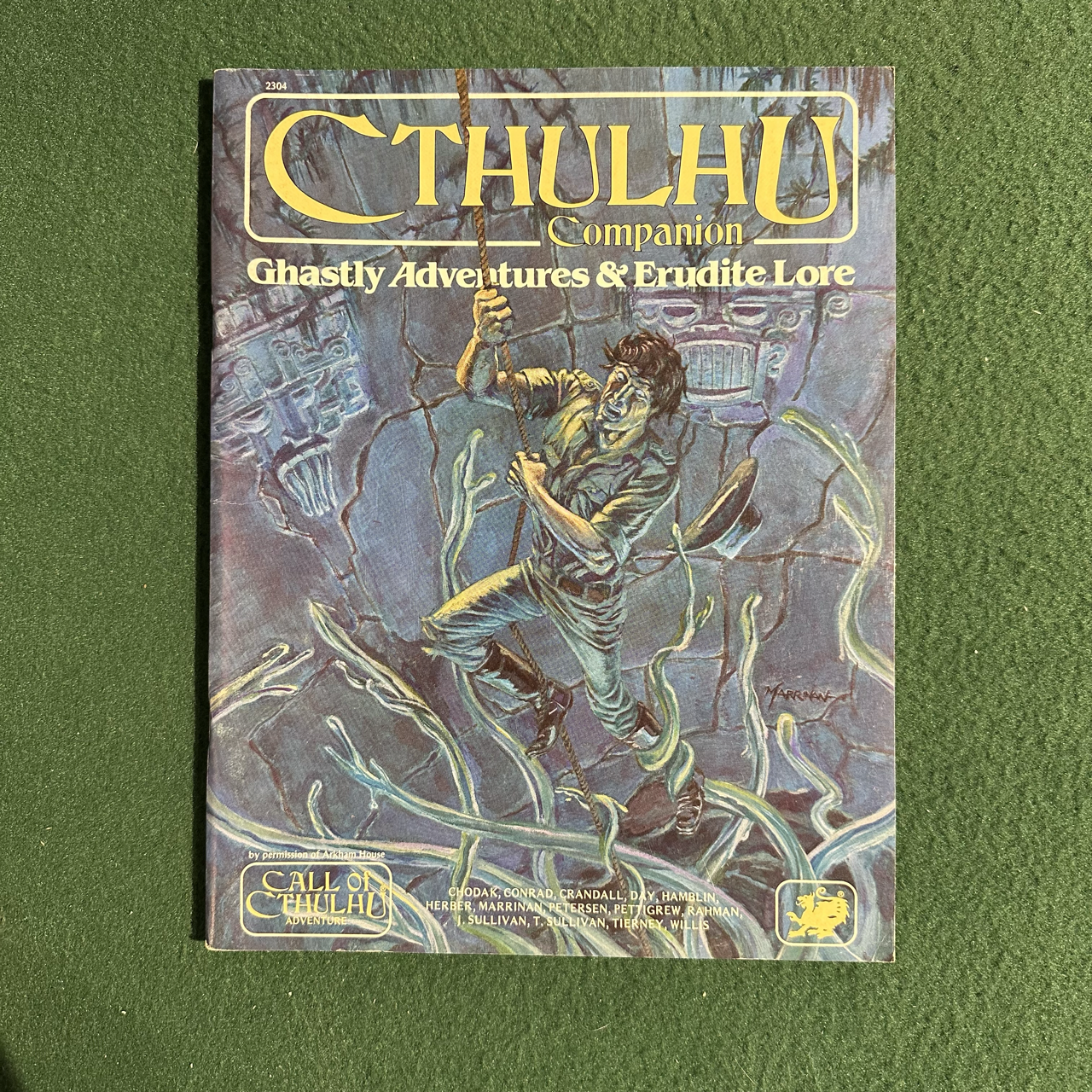 Vintage RPG Paperback: Call of Cthulhu: Cthulhu Companion