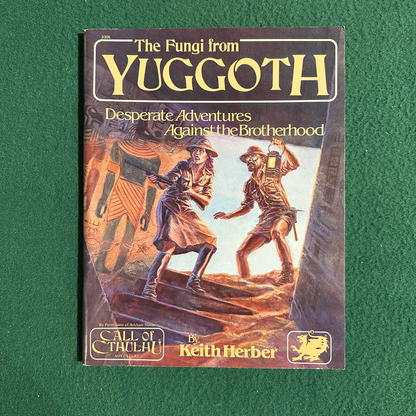 Vintage RPG Paperback: Call of Cthulhu: The Fungi from Yuggoth FIRST PRINTING