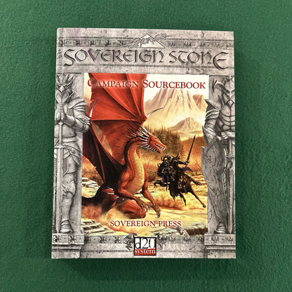 Vintage RPG Game Book: Larry Elmore - Sovereign Stone Campaign Sourcebook SIGNED