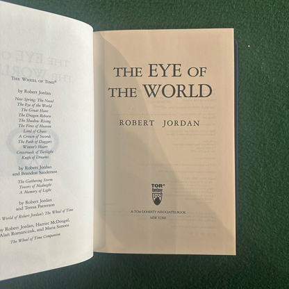 Vintage Fantasy Hardback: Robert Jordan - The Eye of the World