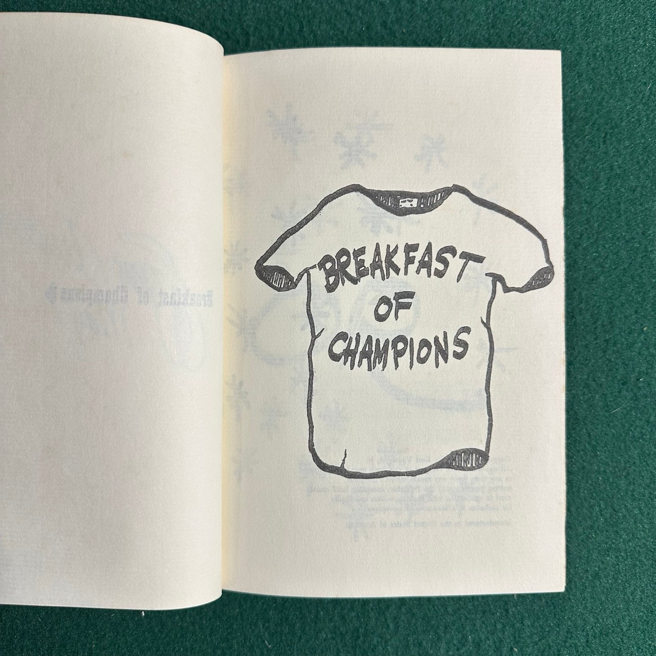Vintage Sci-Fi Hardback: Kurt Vonnegut Jr. - Breakfast of Champions