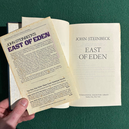 Vintage Fiction Hardback: John Steinbeck - East of Eden