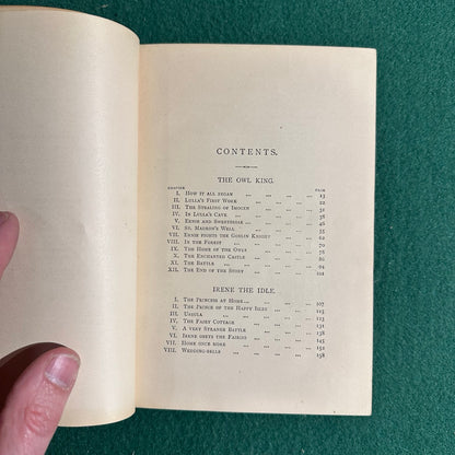 Vintage Fiction Hardback: H Escott-Inman - The Owl King and Other Fairy Tales FIRST EDITION