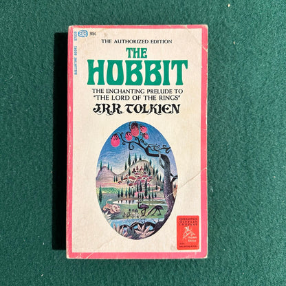Vintage Fantasy Paperback: JRR Tolkien - The Hobbit, Lion Cover FIRST PRINTING