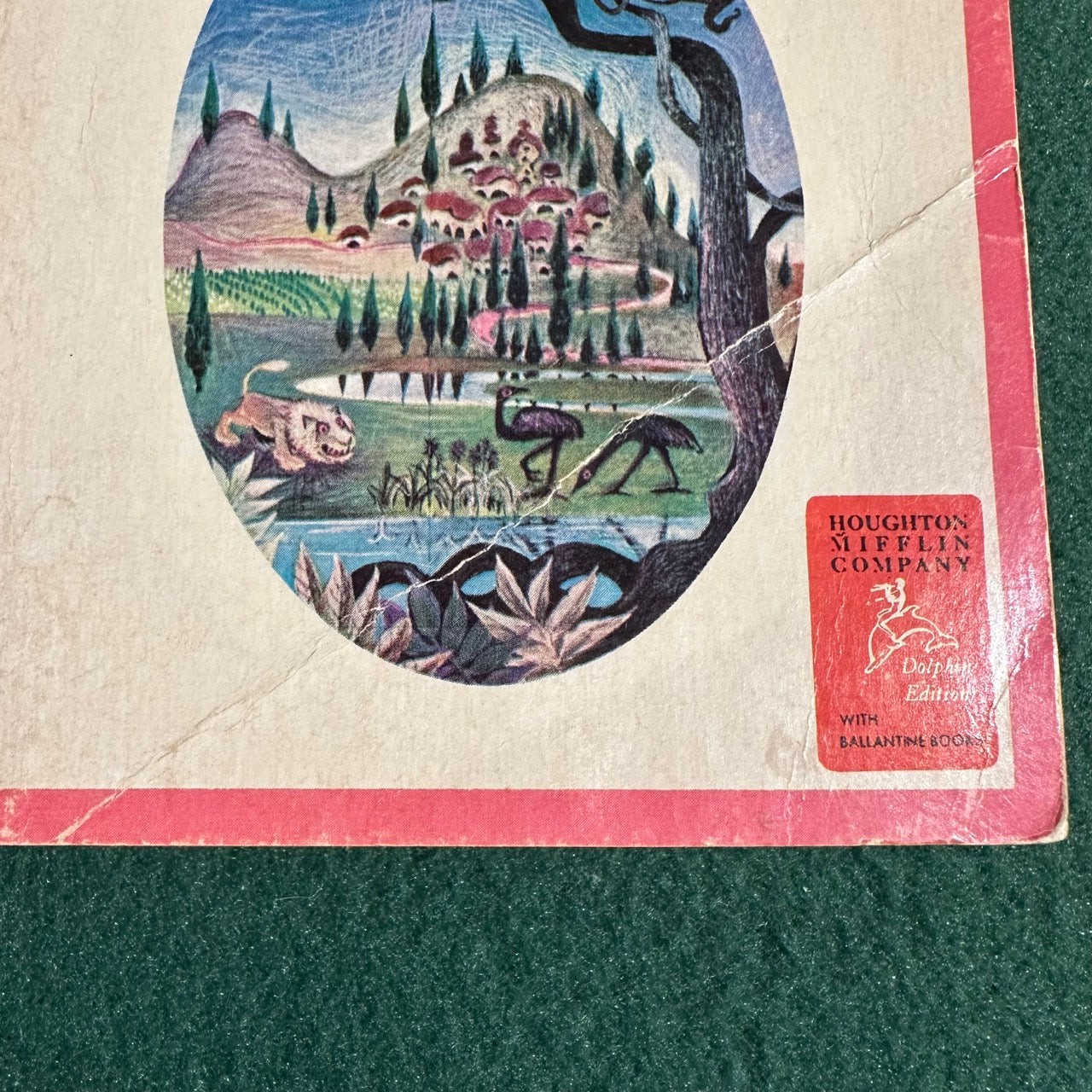 Vintage Fantasy Paperback: JRR Tolkien - The Hobbit, Lion Cover FIRST PRINTING