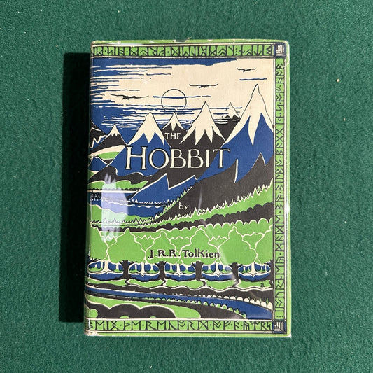 Vintage Fantasy Hardback: JRR Tolkien - The Hobbit THIRTY-SEVENTH PRINTING