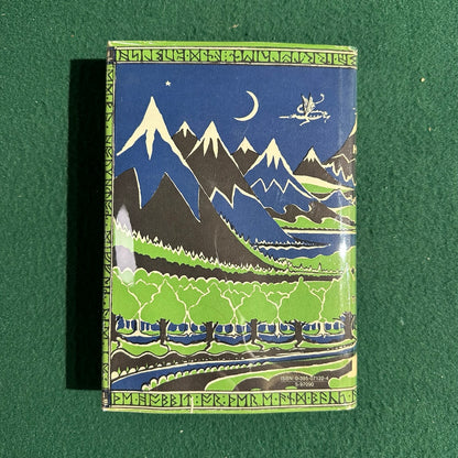 Vintage Fantasy Hardback: JRR Tolkien - The Hobbit THIRTY-SEVENTH PRINTING