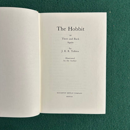 Vintage Fantasy Hardback: JRR Tolkien - The Hobbit THIRTY-SEVENTH PRINTING