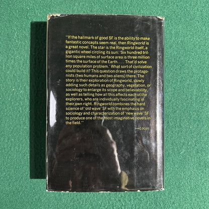 Vintage Sci-Fi Hardback: Larry Niven - Ringworld FIRST EDITION