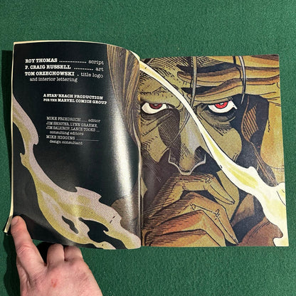 Vintage Paperback Graphic Novel: Michael Moorcock - Elric and the Dreaming City #2 SIGNED