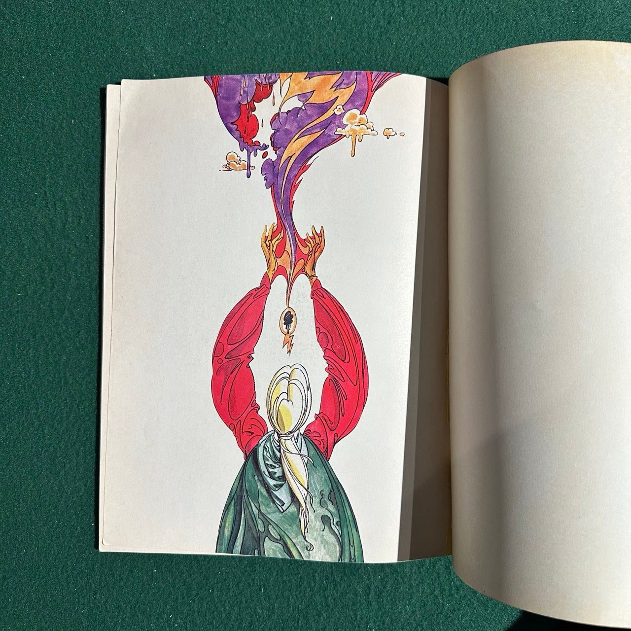 Vintage Paperback Graphic Novel: Michael Moorcock - Elric and the Dreaming City #2 SIGNED