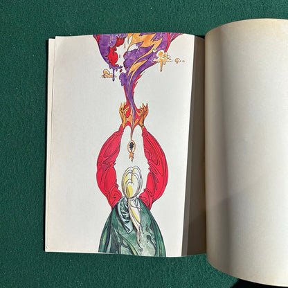 Vintage Paperback Graphic Novel: Michael Moorcock - Elric and the Dreaming City #2 SIGNED