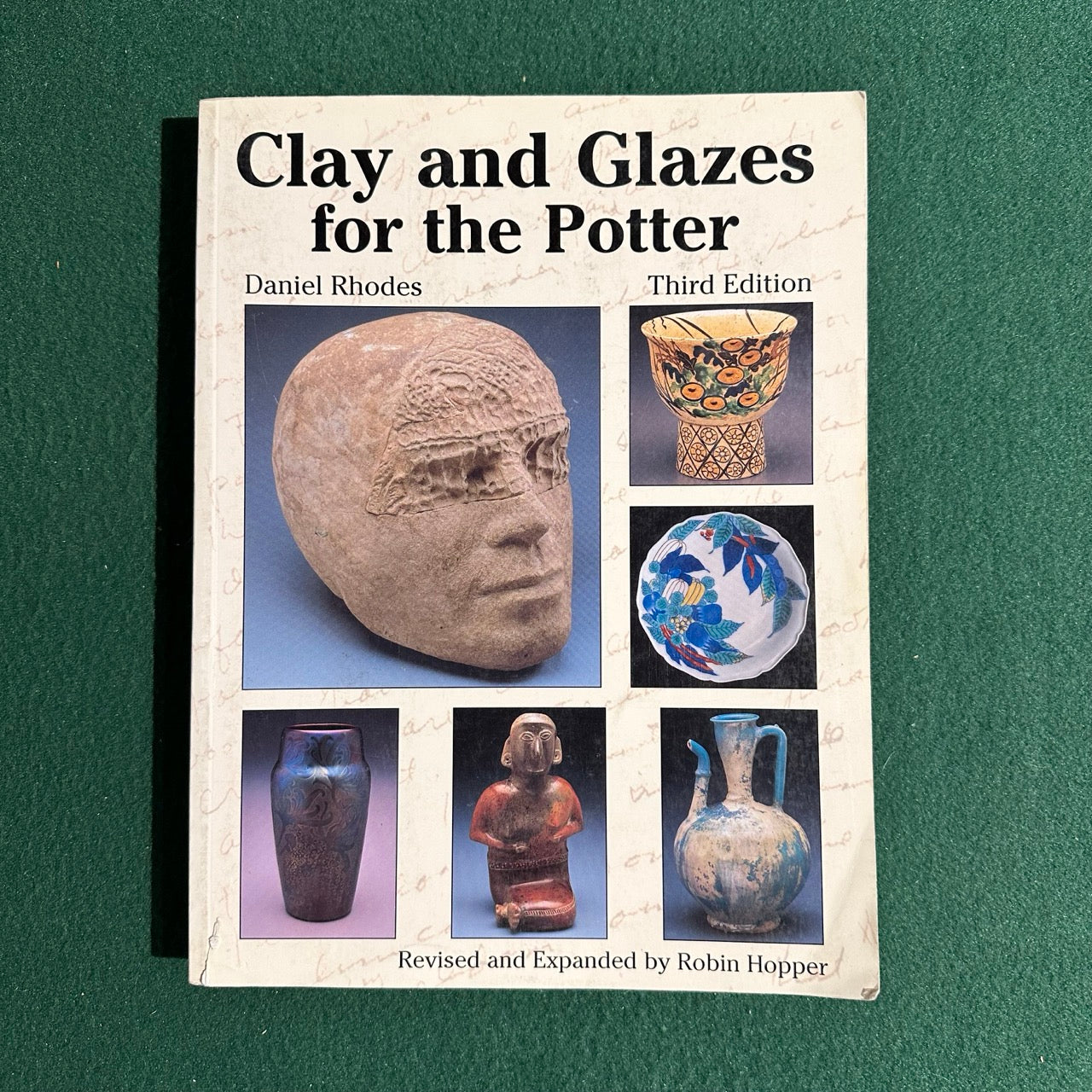 Vintage Art Hardback: Daniel Rhodes - Clay and Glazes for the Potter, Third Edition