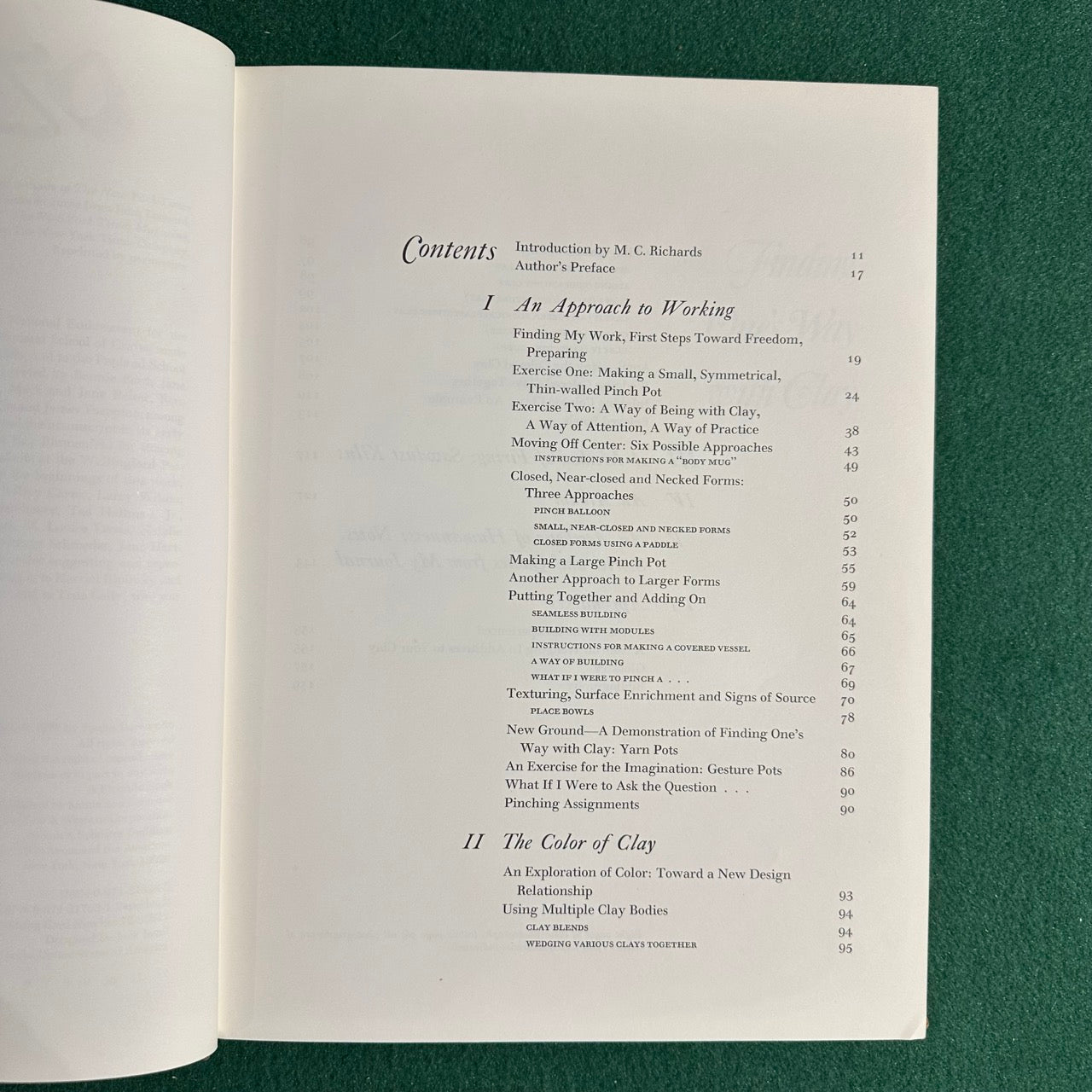 Vintage Art Hardback: Paulus Berensohn - Finding one's Way With Clay