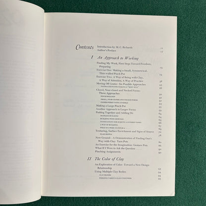 Vintage Art Hardback: Paulus Berensohn - Finding one's Way With Clay
