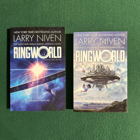 Graphic Novel Paperbacks: Larry Niven and Sean Lam - Ringworld, The Graphic Novel, Parts 1 & 2