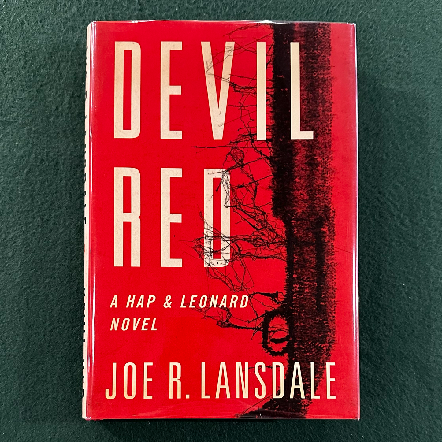 Fiction Hardback: Joe R Lansdale - Devil Red FIRST EDITION/PRINTING