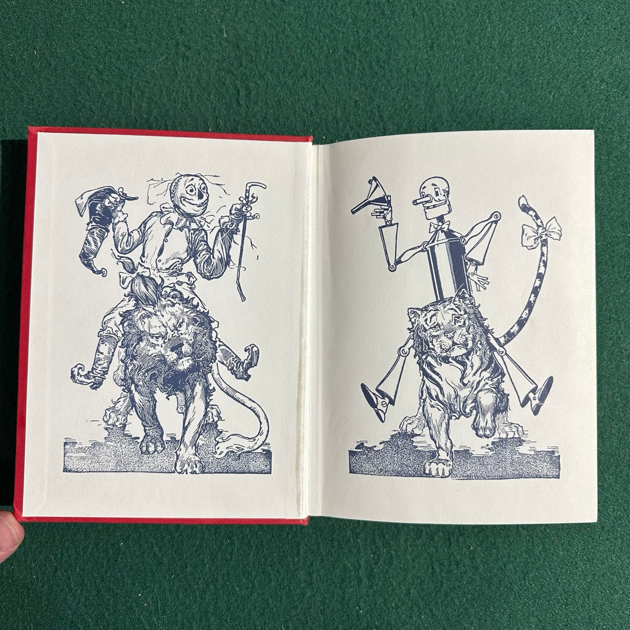 Vintage Fiction Hardback: Frank L Baum - Little Wizard Stories of Oz FIRST PRINTING